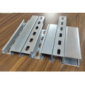Slotted Hot dip Galvanized C and U Shaped Unistrut Steel 41X41mm/41x21mm Steel Profile Strut Channel lintel/window lintel